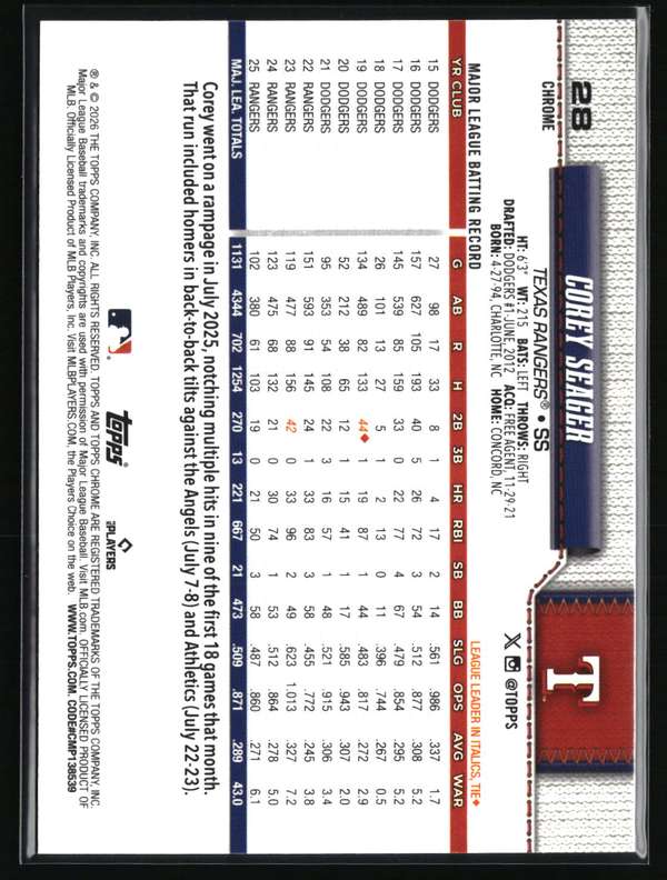 Card back