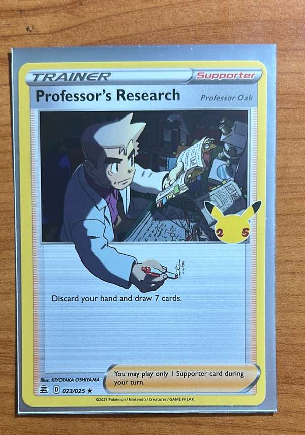 Professor's Research [Professor Oak]