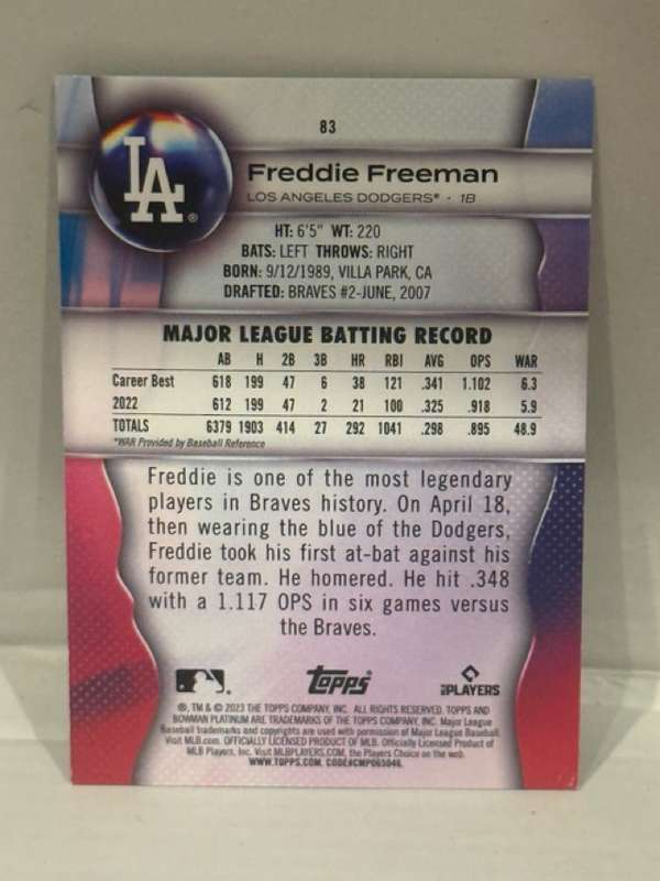 Card back