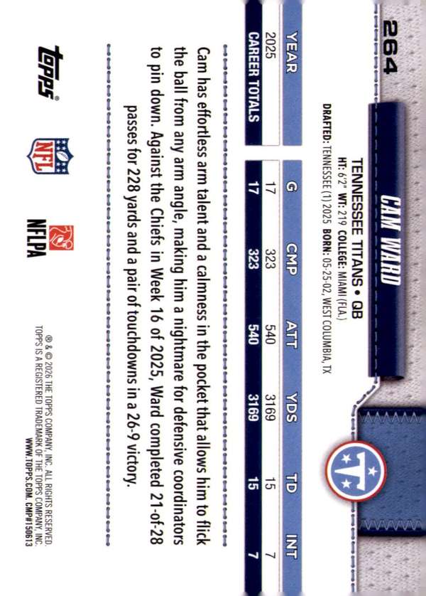 Card back