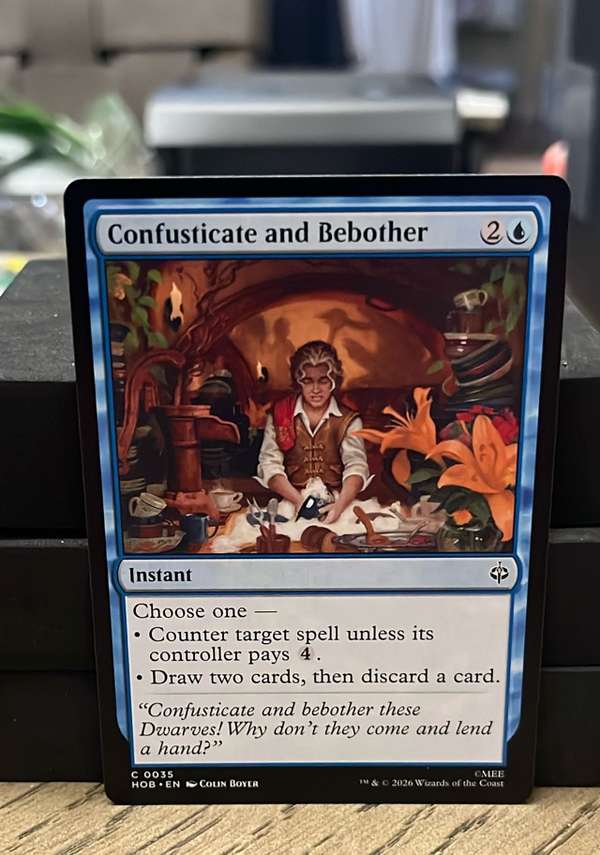 Confusticate and Bebother