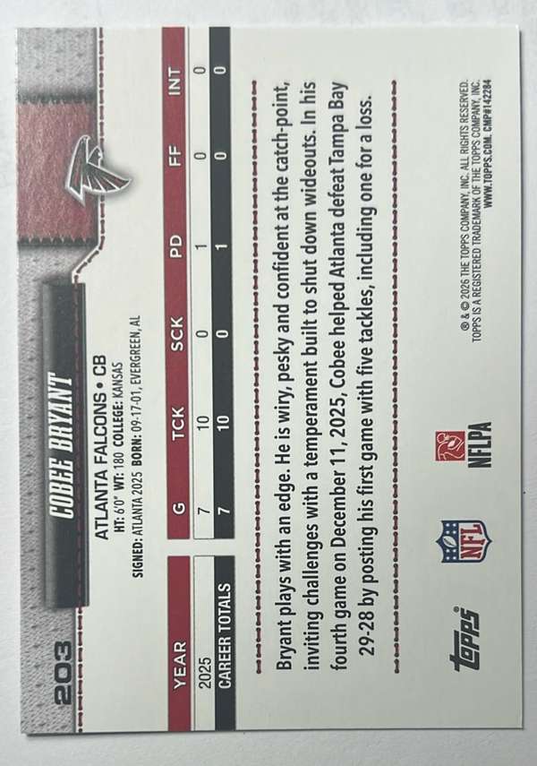 Card back