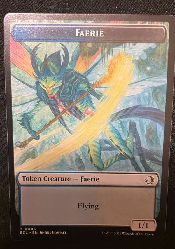 Faerie // Goblin Double-Sided Token