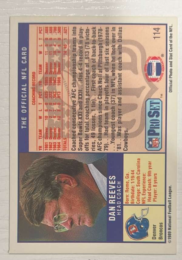 Card back