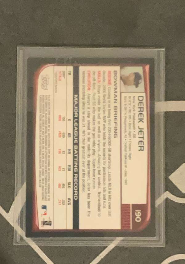 Card back
