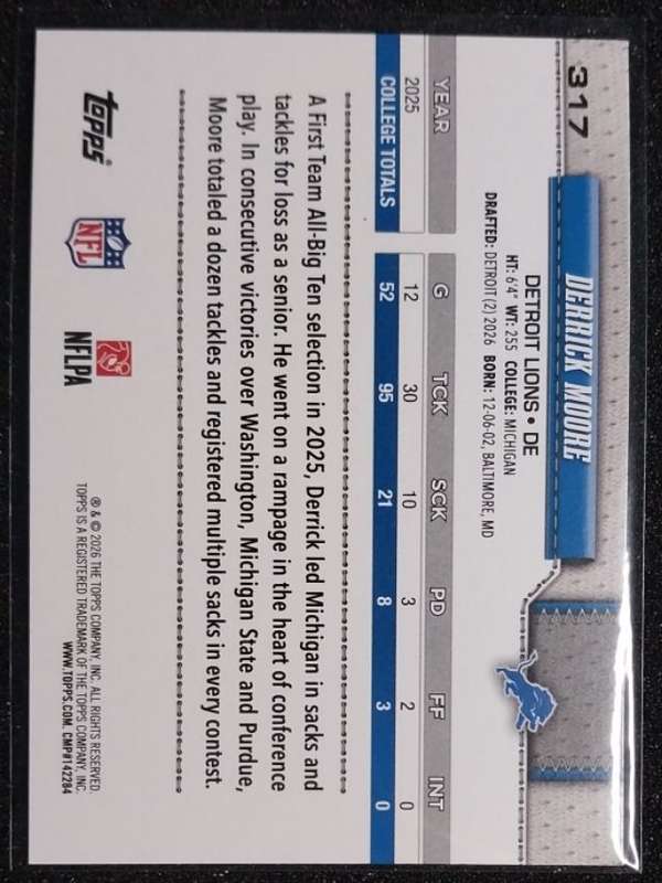 Card back