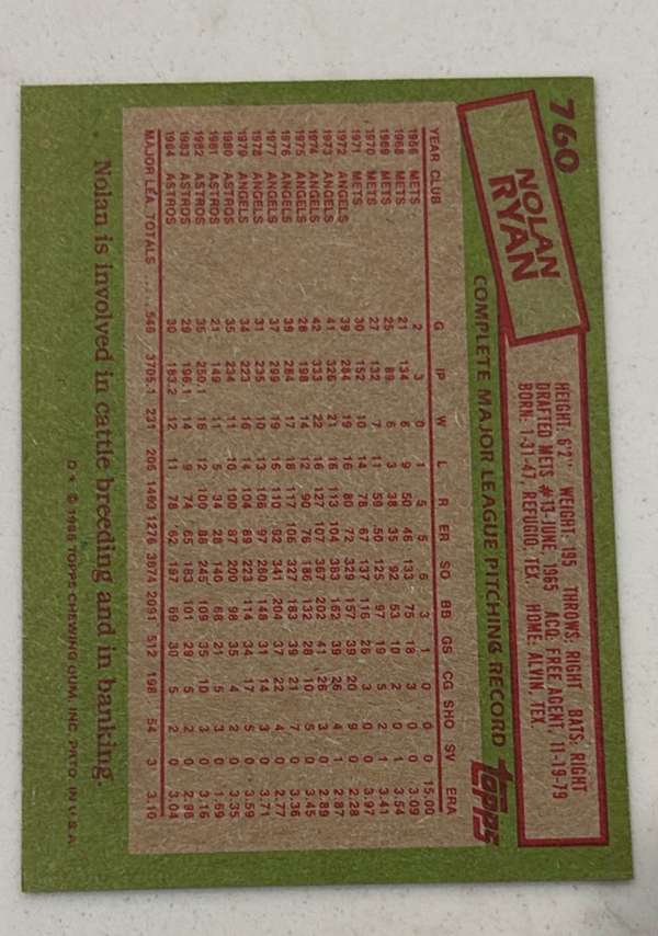 Card back