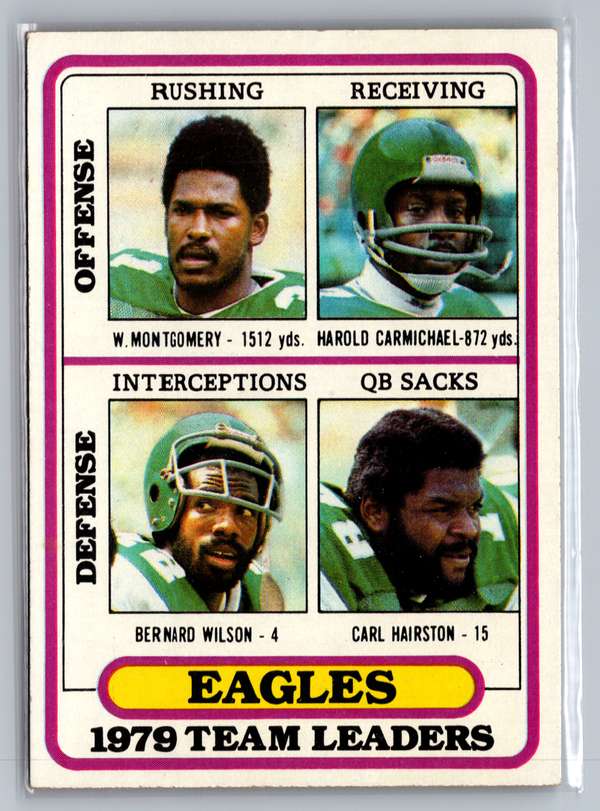 Wilbert Montgomery / Harold Carmichael / Wilson /  Hairston