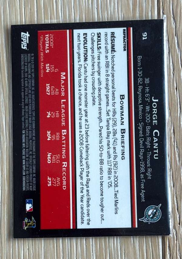 Card back