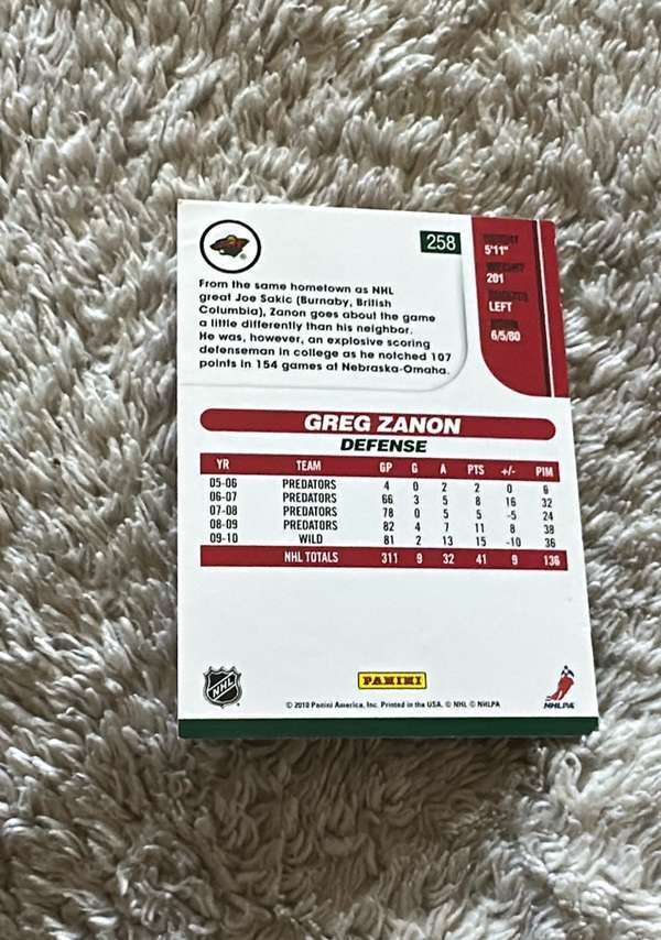 Card back