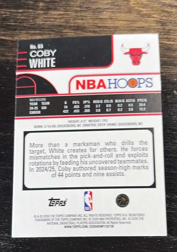 Card back