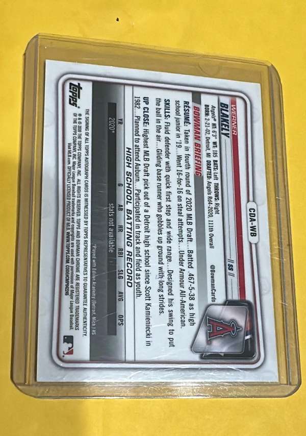 Card back