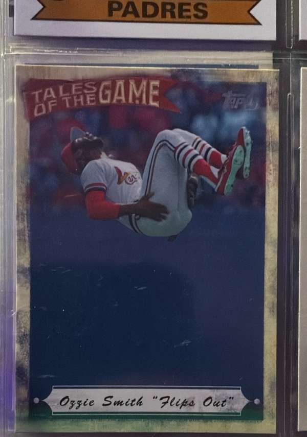 Ozzie Smith "Flips Out"