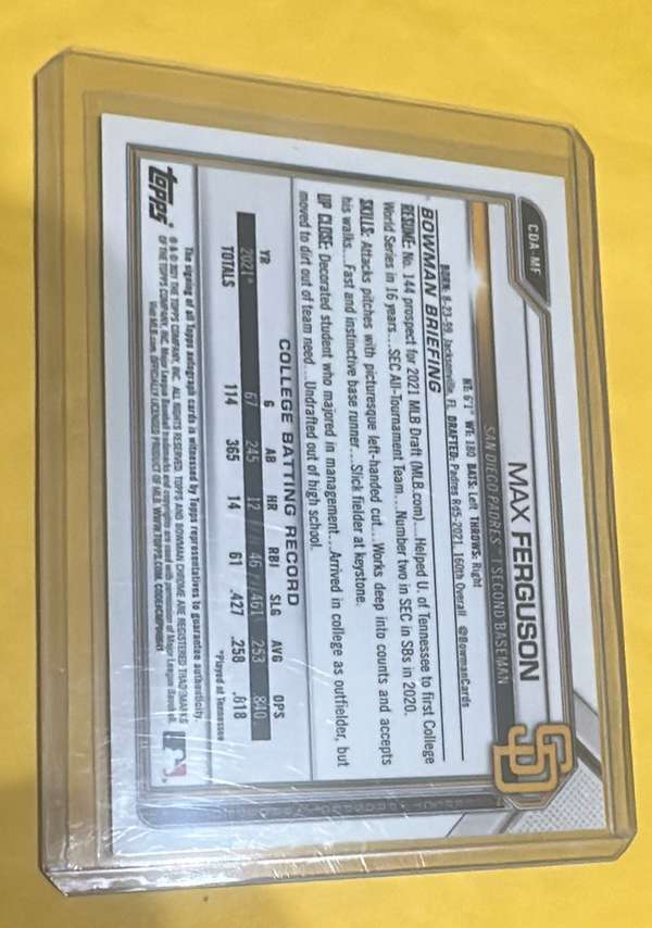 Card back