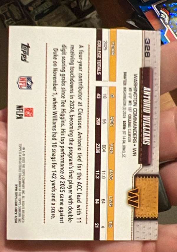 Card back