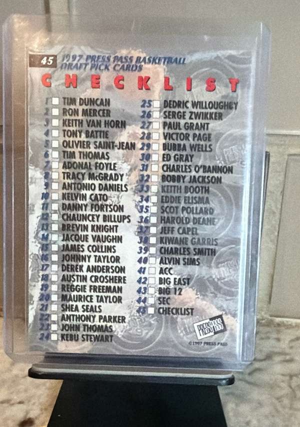 Card back