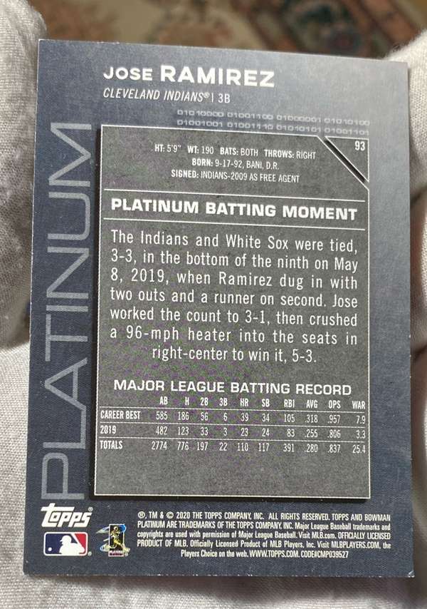 Card back