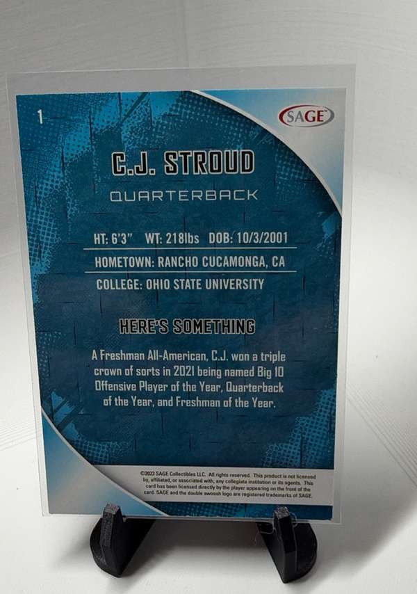 Card back