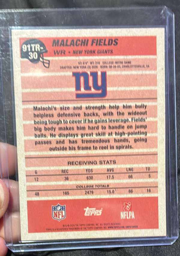 Card back