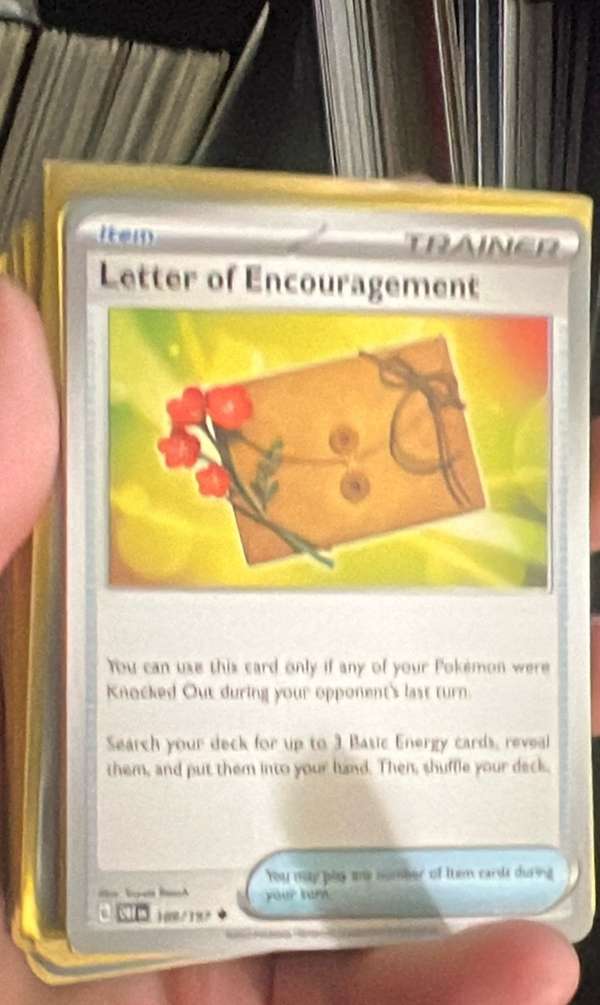 Letter of Encouragement