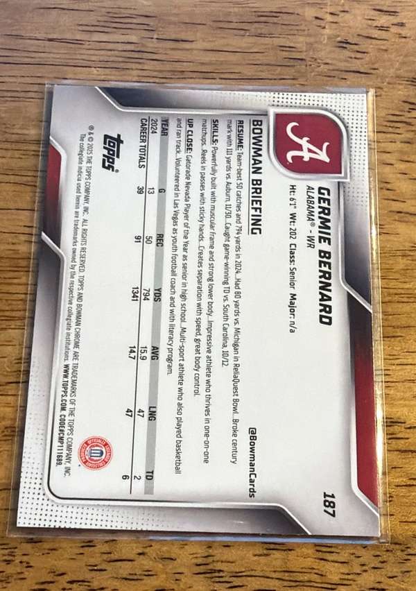 Card back