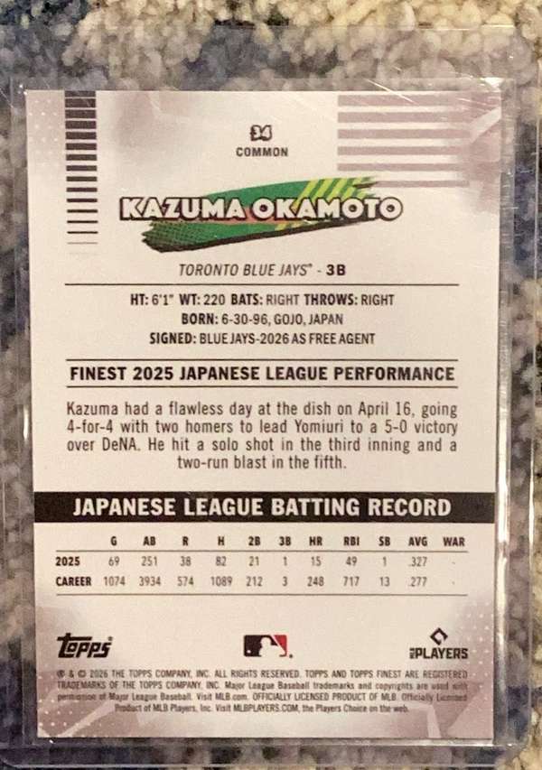 Card back