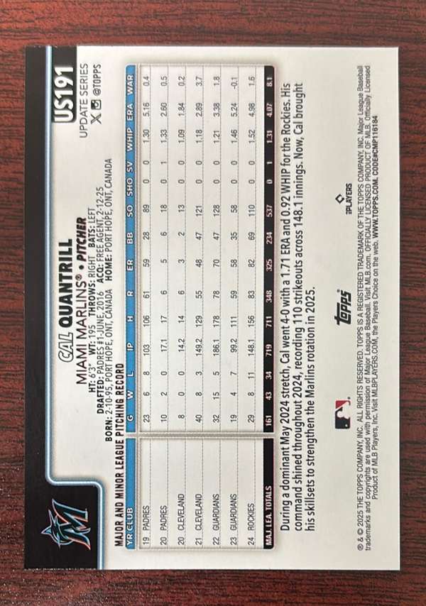 Card back