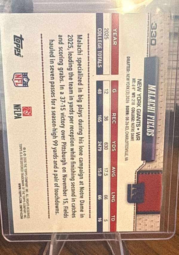 Card back