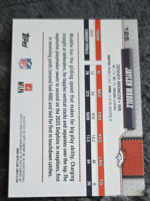 Card back