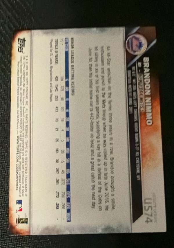 Card back