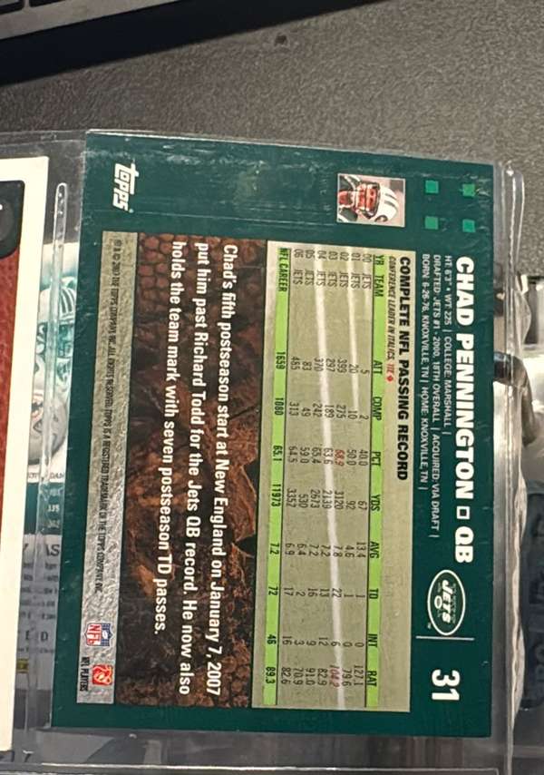 Card back