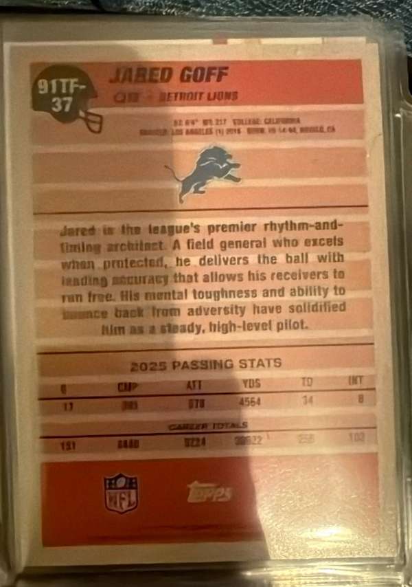 Card back