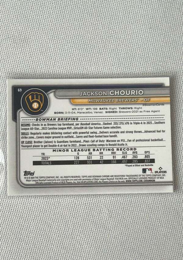 Card back