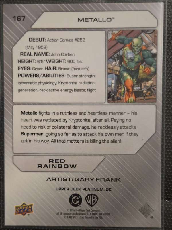Card back