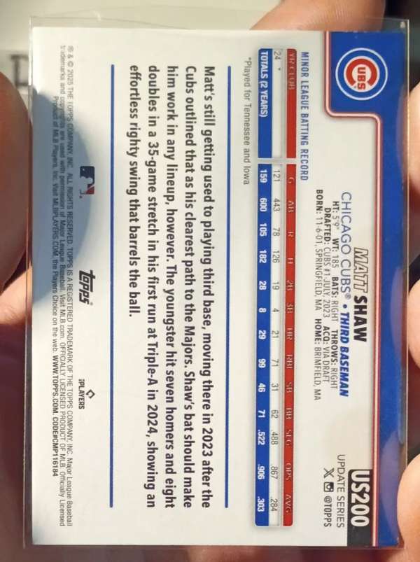 Card back