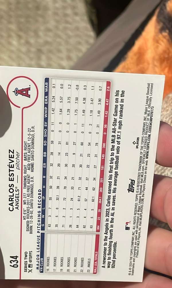Card back