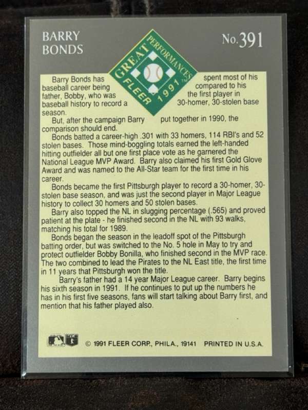 Card back