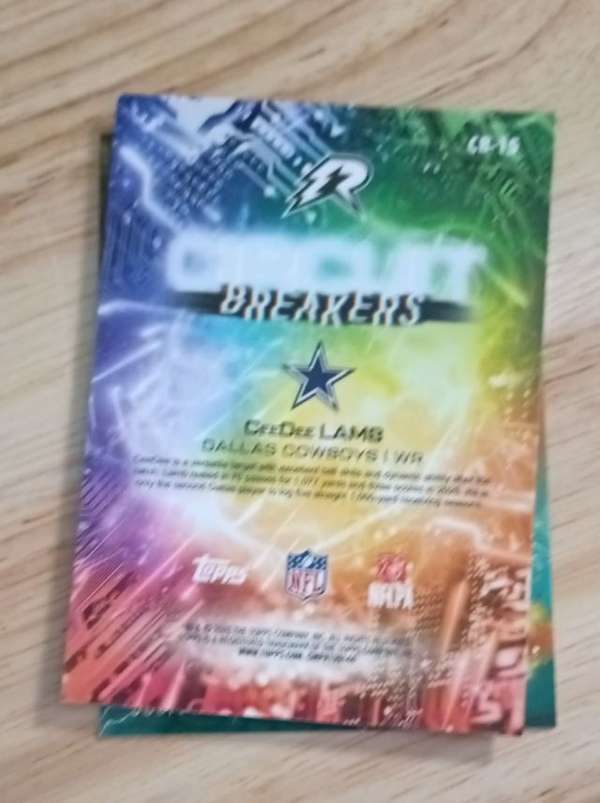 Card back