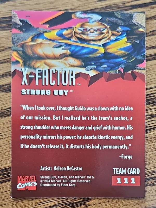 Card back