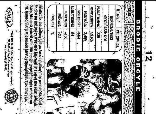 Card back