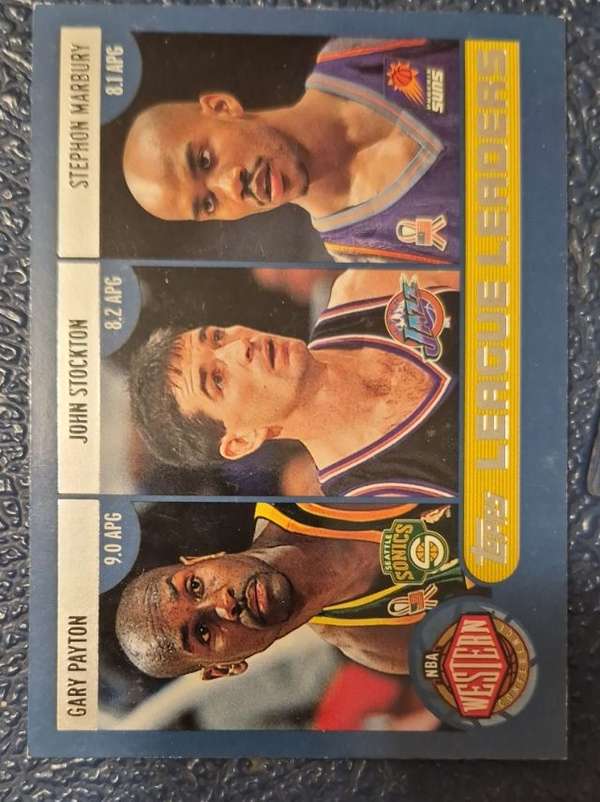 League Leaders (Gary Payton / John Stockton / Jason Kidd / Stephon Marbury / Andre Miller / Baron Davis)