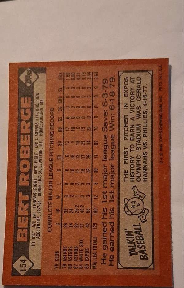 Card back