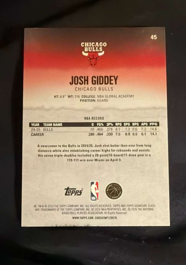 Card back