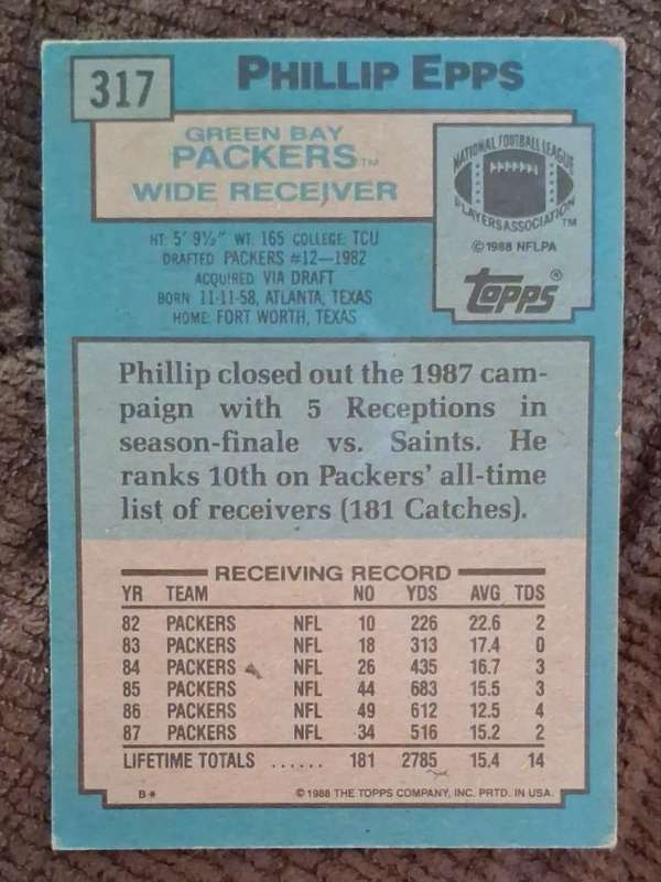 Card back