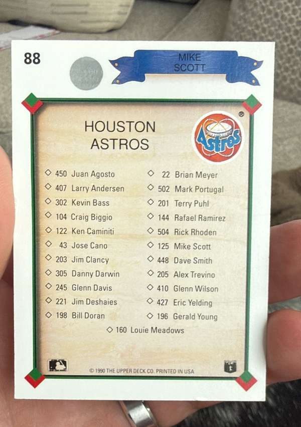 Card back