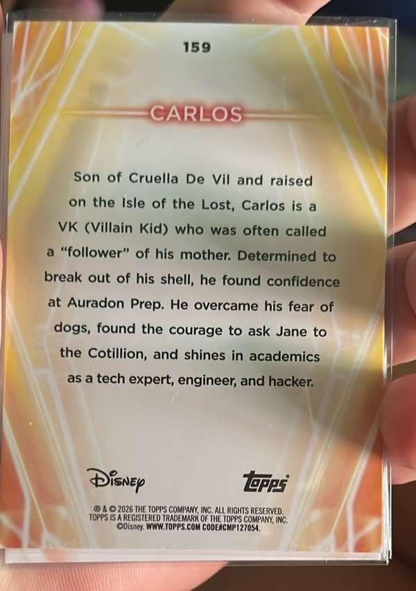 Card back