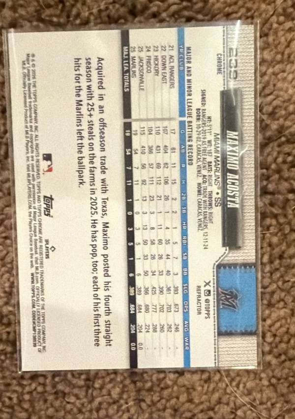 Card back