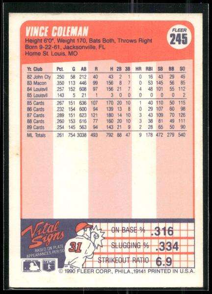 Card back