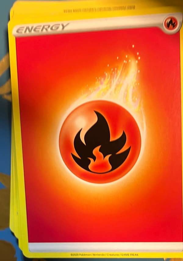 Fire Energy (#5 Cinderace Stamped)