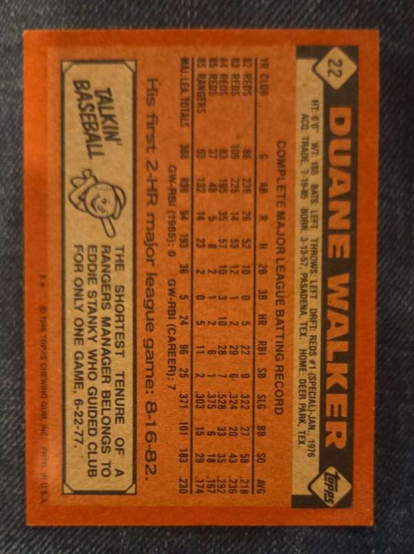 Card back